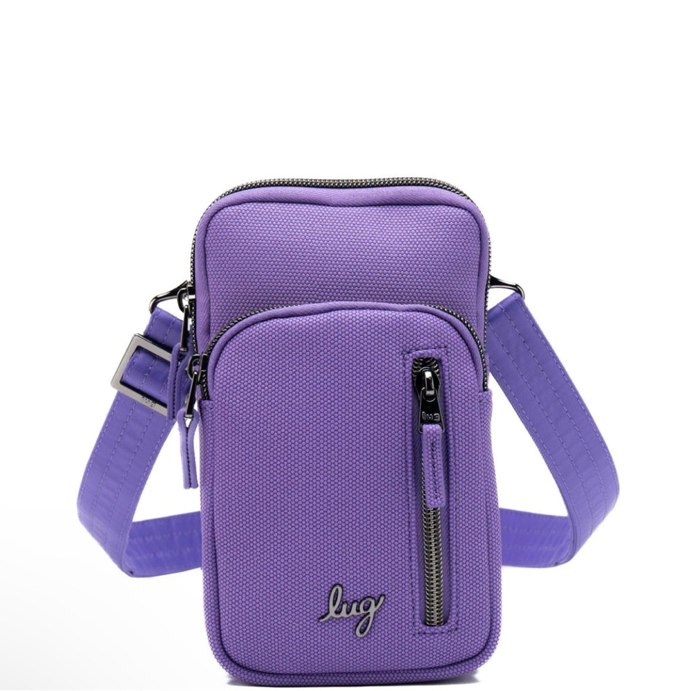 Pitter Patter Matte Luxe VL Crossbody Bag, Amethyst Purple, NWT